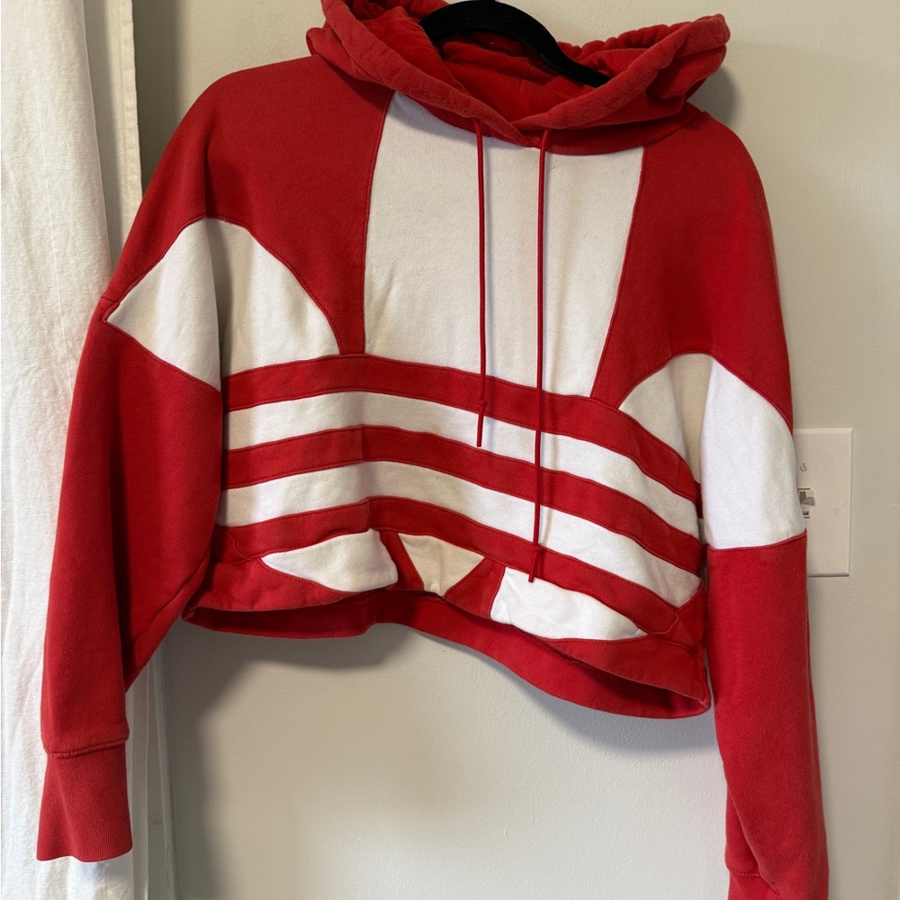 Adidas cropped hoodie